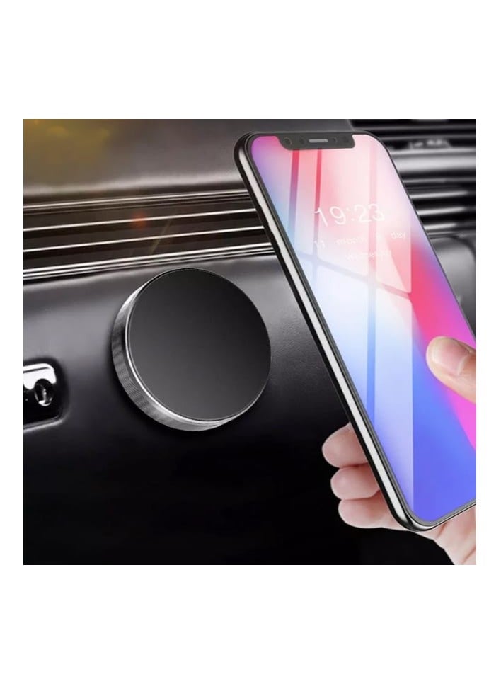 Universal Magnetic Phone Car Holder for Android, iPhone & iPad , Strong Magnetic Grip, Easy One-Handed Operation  - Image 2