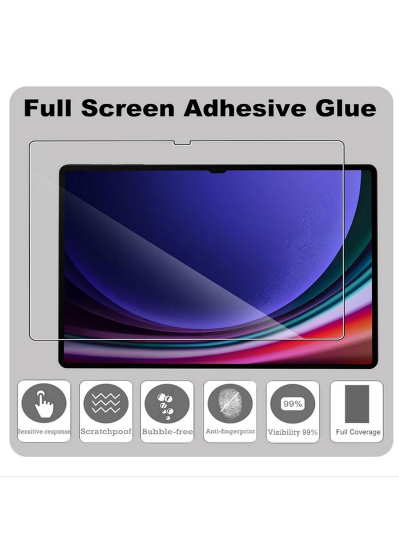 1pack 9H Tempered Glass For Samsung Galaxy Tab S10 Ultra 14.6 inch Screen Protector Protective Film Anti-Scratch Touch Sensitive Anti-Fingerprint - Image 4