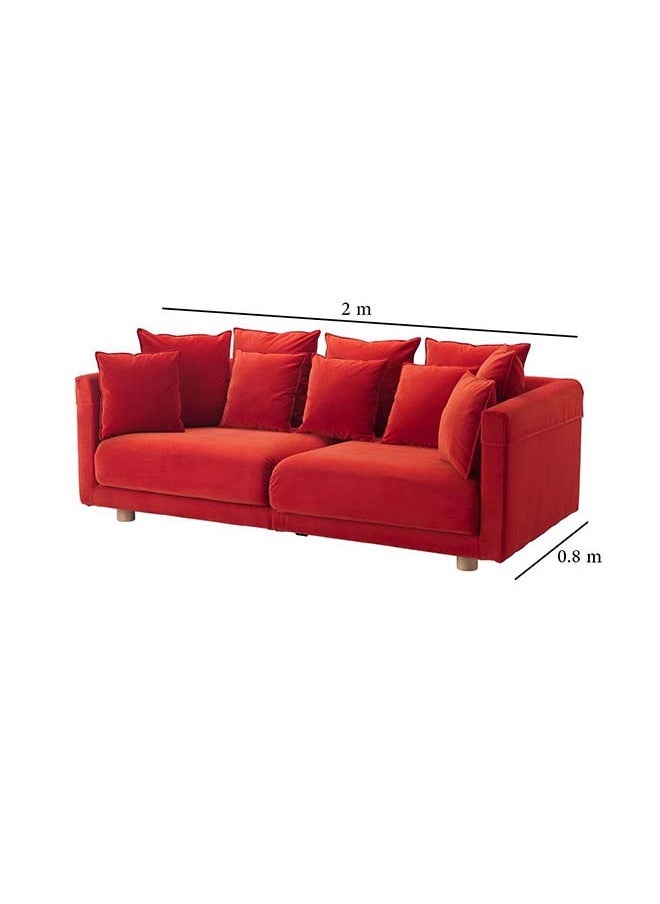 Furniture Factory - Modern Red Sofa M0534 - Image 1