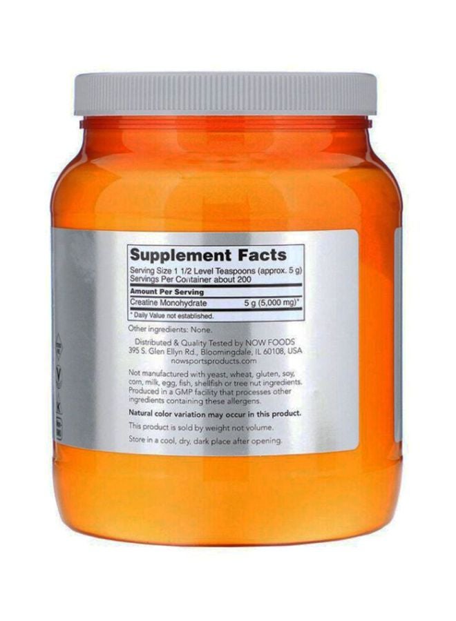 Now Foods Creatine Monohydrate Mass Building Energy Production - Image 2
