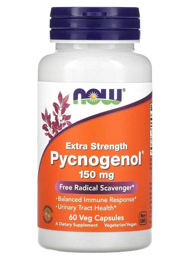 now Extra Strength Pycnogenol 150 mg 60 Veg Capsules