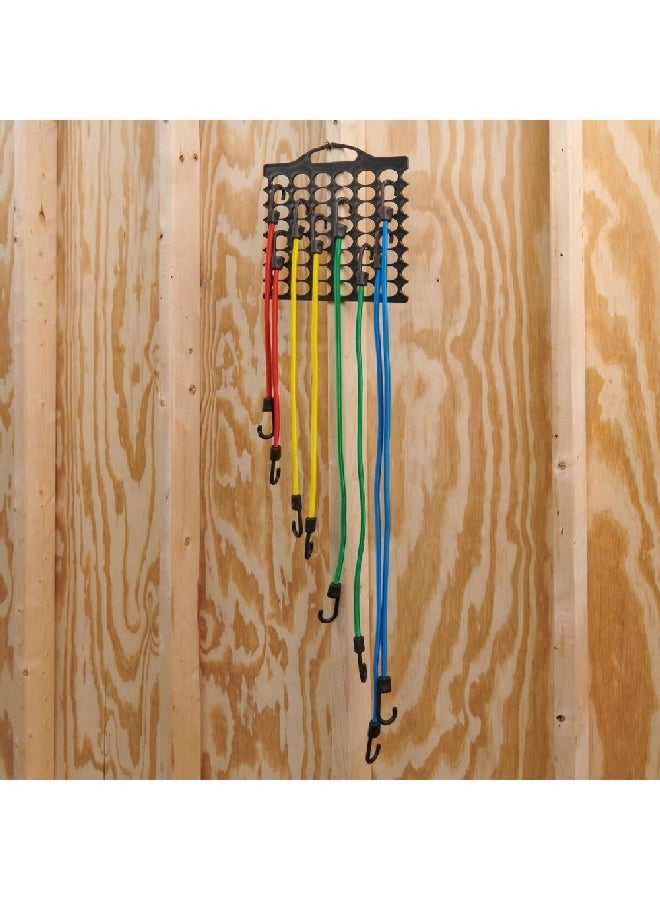 Wrap-It Storage Bungee Buddy Bungee Cord Organizer Black 4.5 x 30.5 x 29.21 cm 108-BB-8406 - Image 4