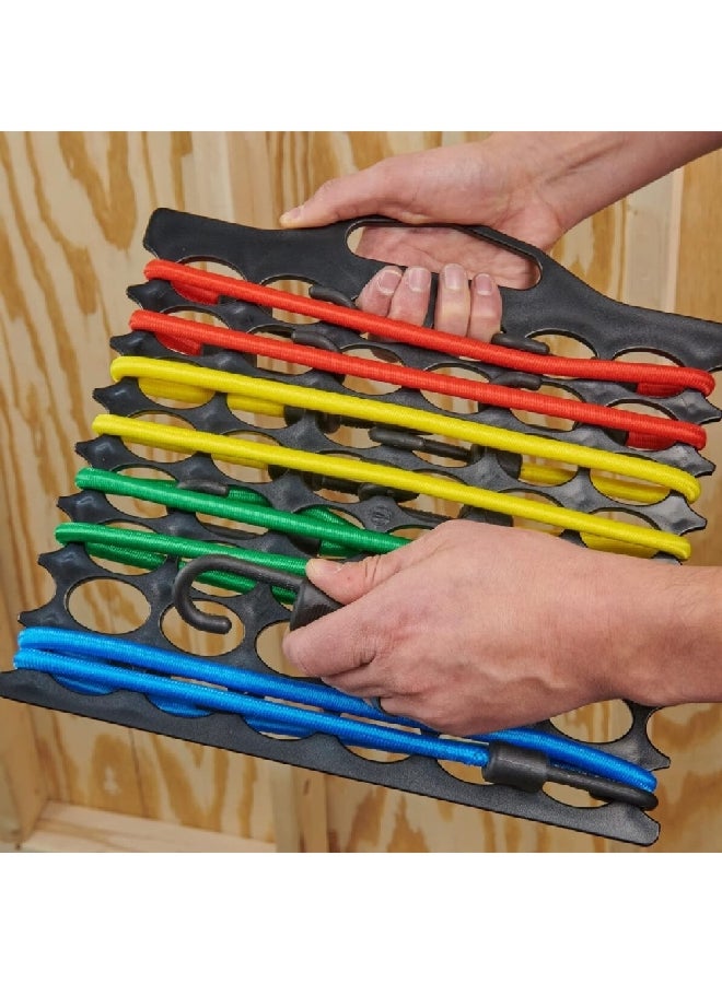 Wrap-It Storage Bungee Buddy Bungee Cord Organizer Black 4.5 x 30.5 x 29.21 cm 108-BB-8406 - Image 3