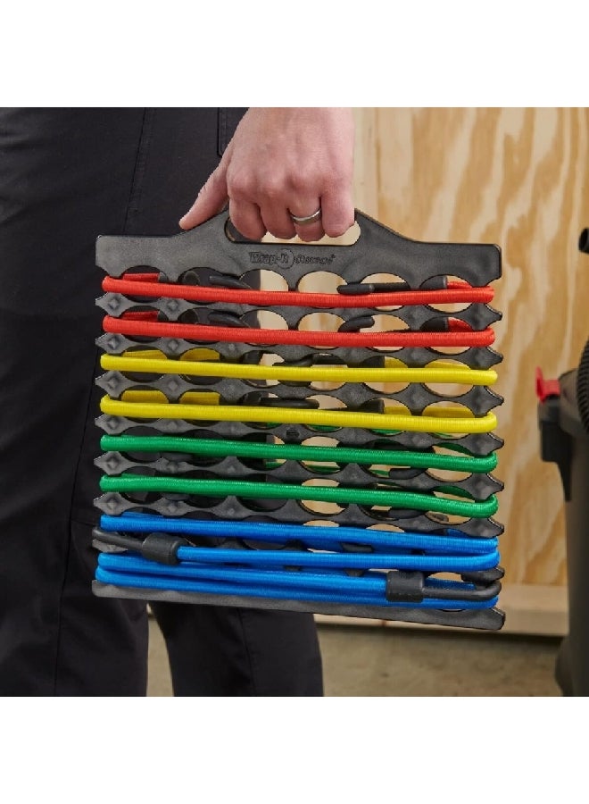 Wrap-It Storage Bungee Buddy Bungee Cord Organizer Black 4.5 x 30.5 x 29.21 cm 108-BB-8406 - Image 5