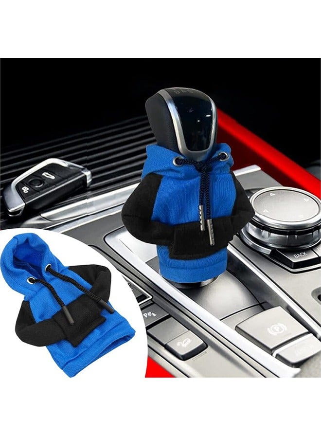 Generic Car Shift Gear Cover, Fashionable Sweater Hoodie Auto Shift Knob Cover, Soft  Comfortable, Universal Fit Automotive Gear Shift Knob Protector Cover - Image 1