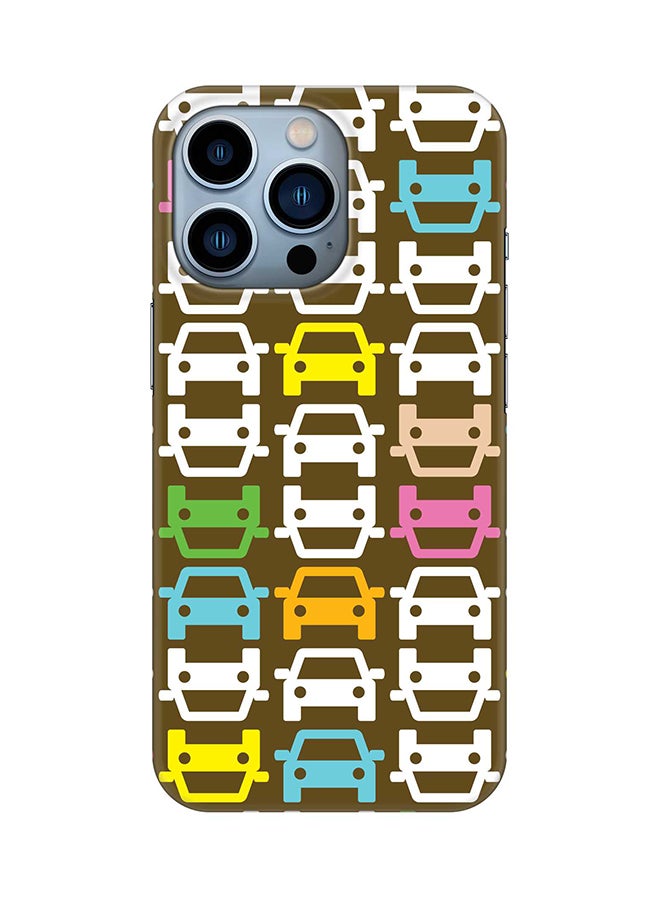 Stylizedd Case for Apple iPhone 14 Pro Slim Snap Classic Series Mobile Cover Hard PC Shield Matte Finish Print - Rush Hour