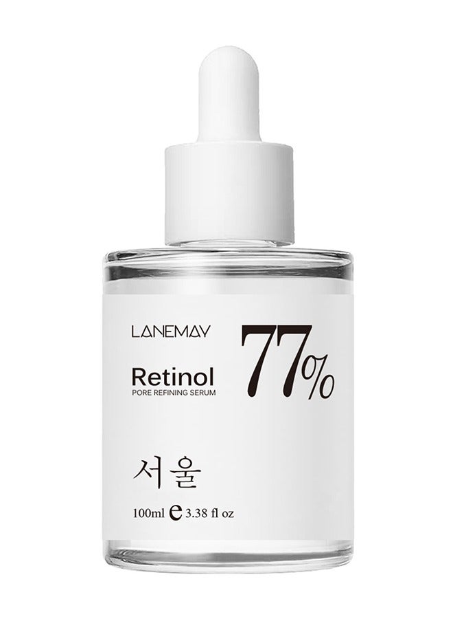 LANEMAY Korean Skin Care - Retinol  Pore Refining Serum, 77% Retinol Serum Refining Skin, Moisturizing Skin Lotion,Calming Skin, Refreshing, Purifying, 100ml - Image 1