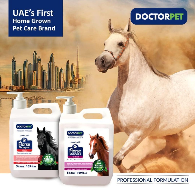 DoctorPet Doctor Pet Horse Shampoo with Biotin - 5 Liters - Image 4
