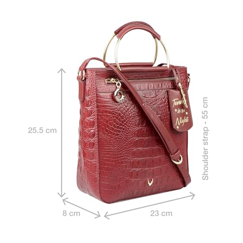 Hidesign Women Clutch (Red) - Image 3