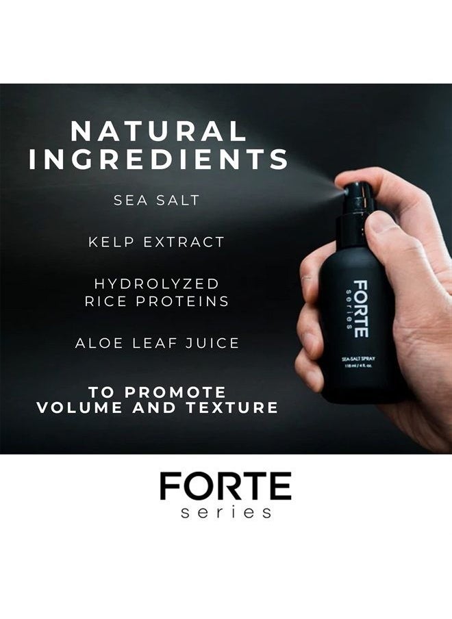 Alex Costa - Sea-Salt Spray by Forte Series | Hair Volume Spray for Men | Volumizing & Texturizing Sea Salt Spray for Hair | Sea Salt Hair Spray for Beachy Surfer Hair, Volume Hairspray for All Hair Types, (4 oz) - Image 1
