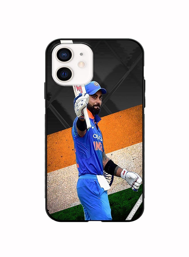 غطاء حماية لجهاز آبل آيفون 12 ميني بتصميم فيرات كوهلي متعدد الألوان