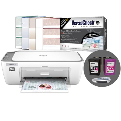 VersaCheck 2855 MXE MICR All-in-One Color Check Printer and VersaCheck for MAC Check Printing Software Bundle - Image 1