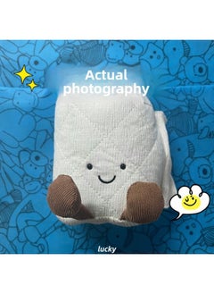 Generic Explosions Jec Roll Paper Toilet Paper Plush Doll Toy Doll Funky Creative Birthday Gift-Colour:Roll Paper Toilet Paper Doll (original 1:1)  - Image 1