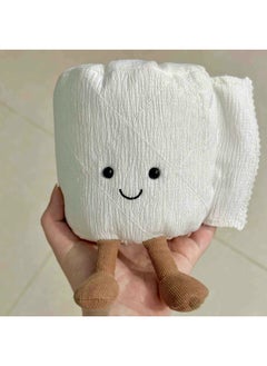 Generic Explosions Jec Roll Paper Toilet Paper Plush Doll Toy Doll Funky Creative Birthday Gift-Colour:Roll Paper Toilet Paper Doll (original 1:1)  - Image 3