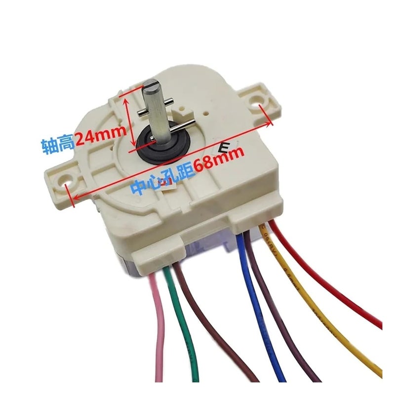 7 سلك شقة الأذن شبه التلقائي غسالة جهاز توقيت اسطوانة مزدوجة جزء استبدال - Image 3