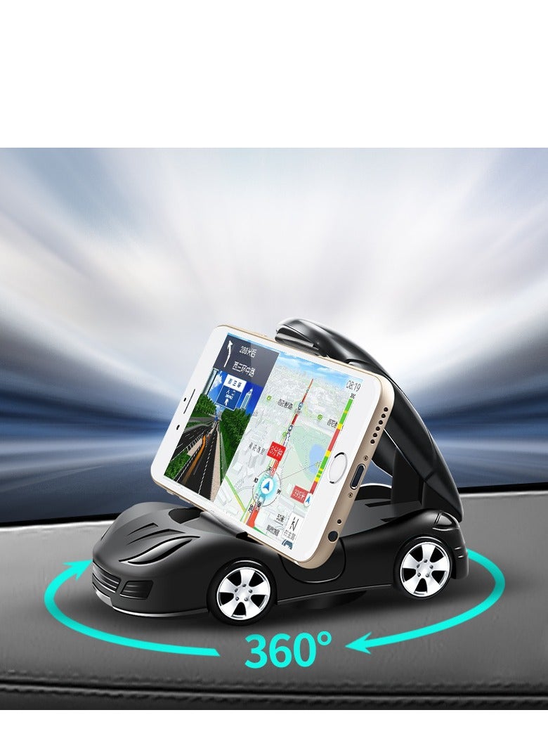 General Dashboard Self Adhesive Sports Car Shape Phone Holder, Road Trip Essentials, Sticky Sports Car Shape Phone Holder, Dashboard Vehicle Supplies, Bedroom Car Phone Holder  - Image 2