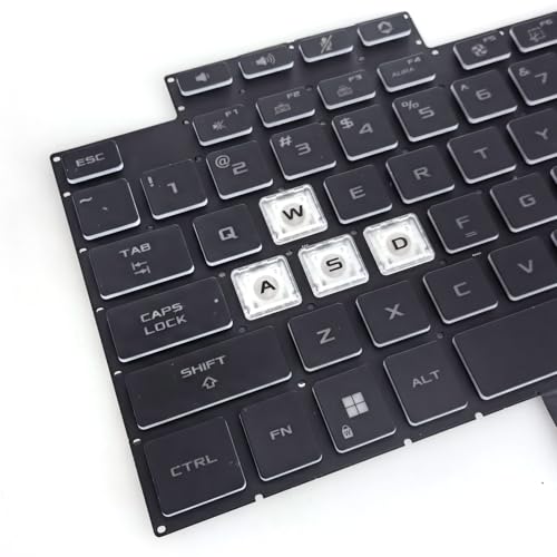 WWGTMC Replacement Keyboard for Asus TUF Gaming F15 FX507 FA507 FA507R FX507ZE FX507ZM,TUF A17 FA707 F17 FX707,TUF Dash F15 FX517 with RGB Colorful Backlit Keyboard US Layout - Image 5
