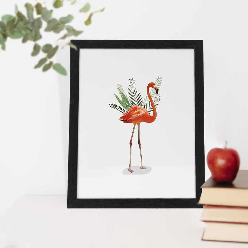NAOKBOEE 7x10 Picture Frame in Black - Horizontal and Vertical Formats for Wall and Tabletop - Composite Wood with Shatter Resistant Plexiglass - Image 5