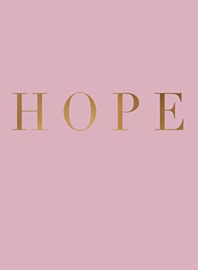 Hope A Decorative Book For Coffee Tables Bookshelves And Interior Design Styling Stack Deco Book by Studio, Urban Decor Paperback