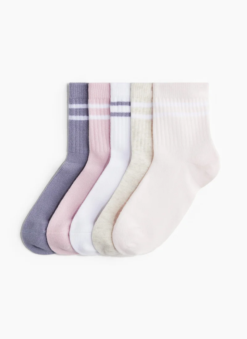 اتش اند ام 5-Pack Drymoveâ„¢ Sports Socks