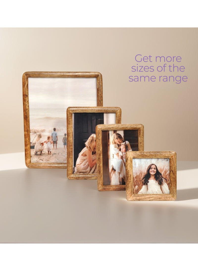 Mars & More - Handcrafted Wooden Photo Frame 15x20 cm by Artesania - Image 1