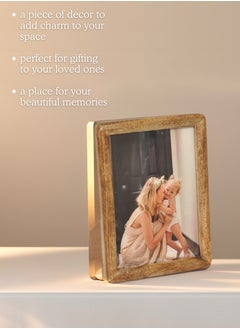 Mars & More Handcrafted Wooden Photo Frame 15x20 cm by Artesania  - Image 4