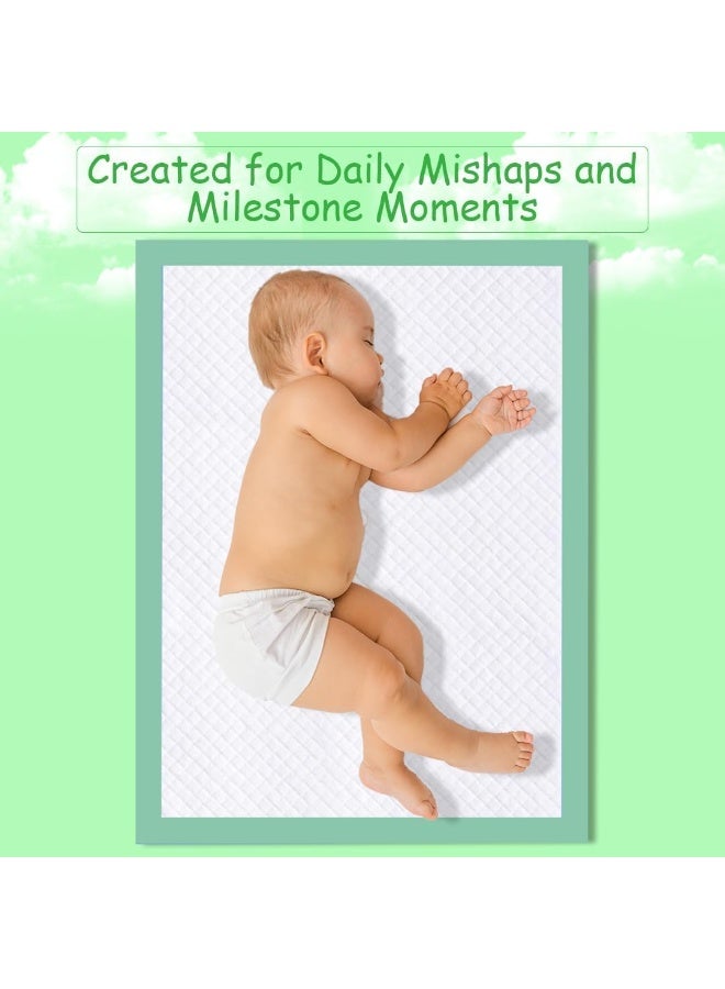 Cute 'n' Cuddle Electric Breast Pump - Wearable, Hands-Free & Rechargeable with Quiet, Pain-Free Suction Portable & BPA-Free With Cute 'n' (150 Pack, 60x90cm, Green) - Soft, Ultra-Absorbent, Waterproof Diaper Liners - Image 2