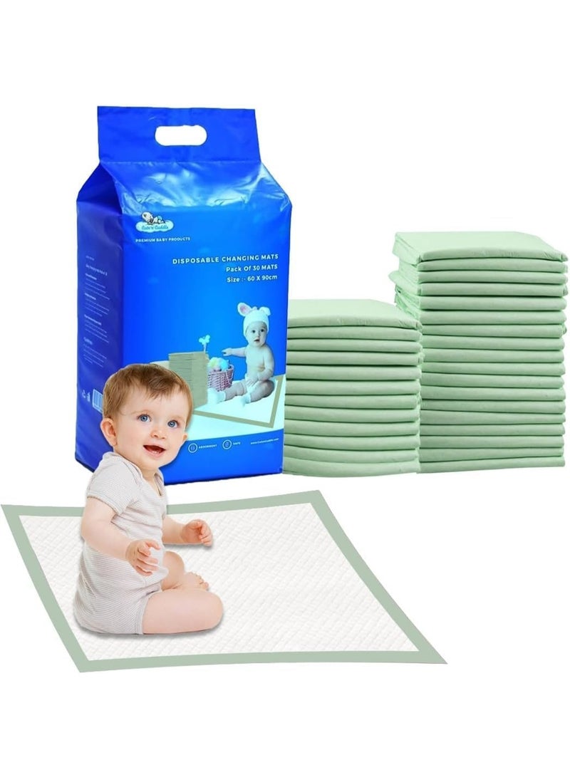 Cute 'n' Cuddle Electric Breast Pump - Wearable, Hands-Free & Rechargeable with Quiet, Pain-Free Suction Portable & BPA-Free With Cute 'n' (150 Pack, 60x90cm, Green) - Soft, Ultra-Absorbent, Waterproof Diaper Liners - Image 4