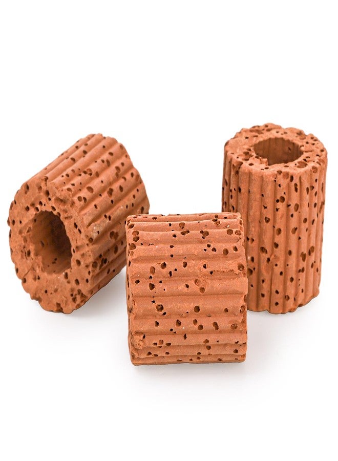 TOPZEA 50 Pcs Aquatic Water Plant Fixed Rings, Ceramic Aquarium Plant Holder Weights Aquarium Landscape Cultivation Fixed Cup Pottery Plants Pot Gravity Ring for Fish Tank Accessories - Image 3