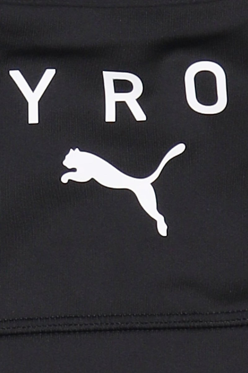 Puma x Hyrox Women Brand Logo Padded Sports Bra, Black - Image 5