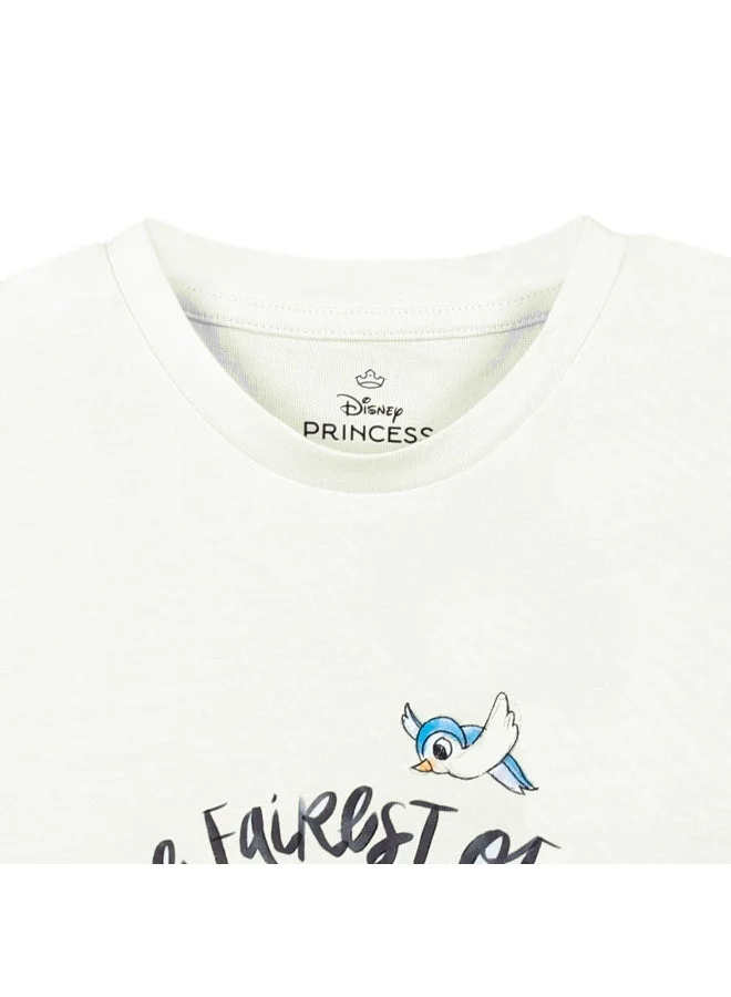 Disney  Disney Princess  Girl's Short Sleeve T-Shirt  | Best Price UAE