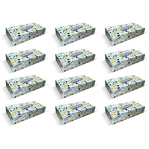 Selpak Mini Facial Tissue Box 3 Ply 70 Sheets Per Box (12) - Image 1