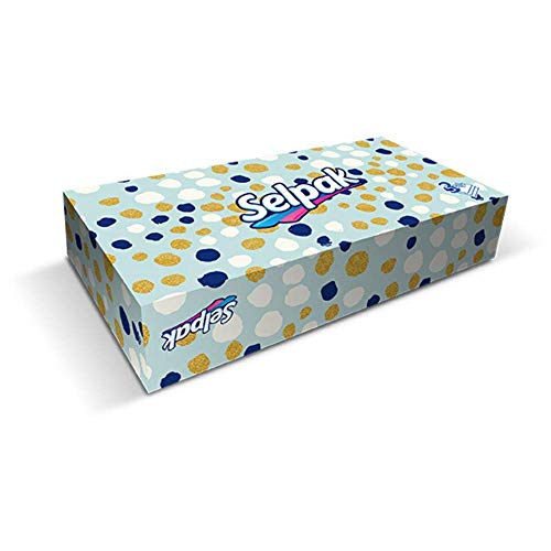 Selpak Mini Facial Tissue Box 3 Ply 70 Sheets Per Box (12) - Image 2