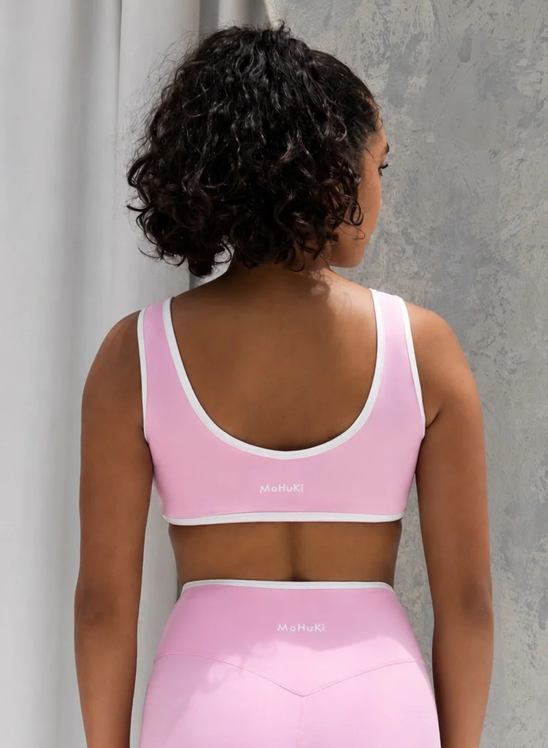 Mohuki Pink Contour Active Bra for Women | Best Price UAE