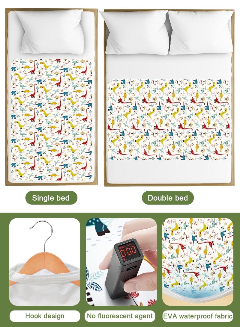 URbazaar Baby Waterproof Bed Pad Washable Mattress Pad Reusable Underpads Bed Wetting Incontinence Cover for Baby Toddler Children and Adults - Image 4