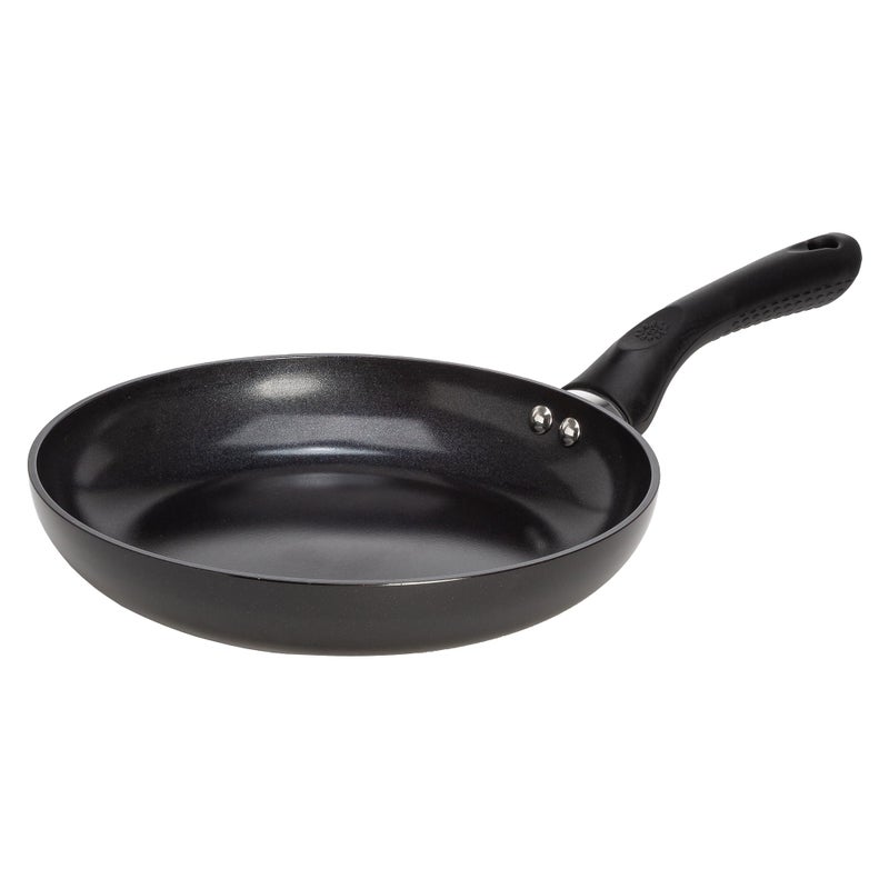 Ecolution Artistry Nonstick Frying Pan Easy To Clean Comfortable Handle Even Heating Dishwasher Safe Pots and Pans 95Inch Black