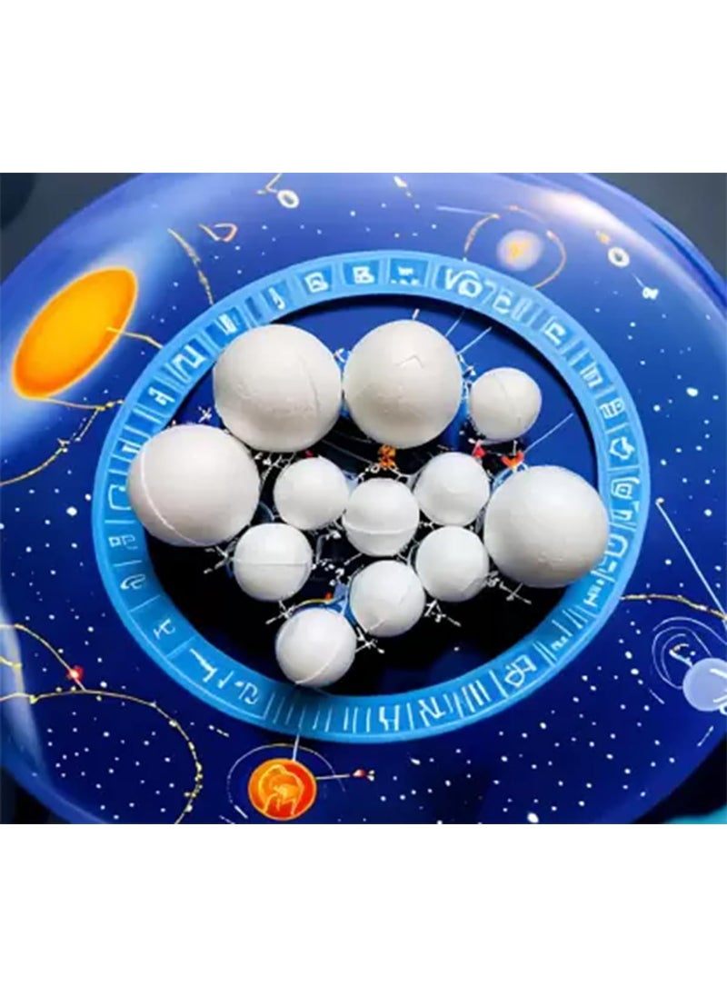 Dhinchak DHINCHAK 12 Piece Ball for solor System Making 4 8 pc  - Image 1