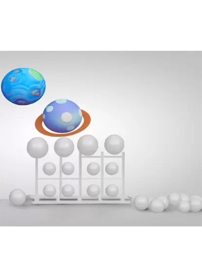 Dhinchak DHINCHAK 12 Piece Ball for solor System Making 4 8 pc  - Image 3