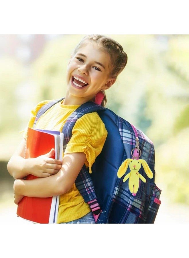 Webby Plush Bunny with Keychain Stuffed Animal Toy Assorted - 1piece (Yellow) - Image 2