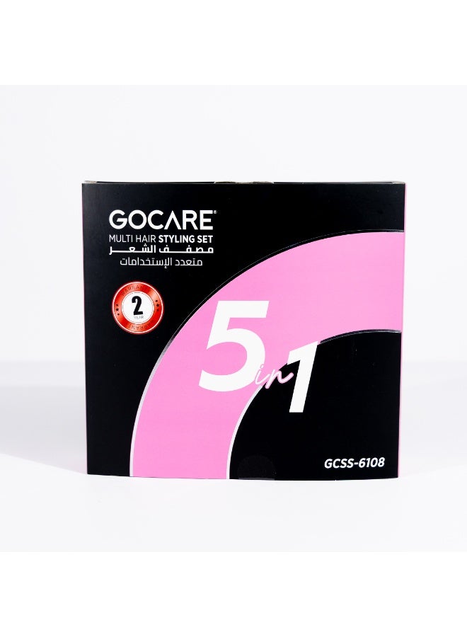 GOCARE مجموعة تصفيف الشعر المتعددة 5 في 1 من Go Care - Image 1