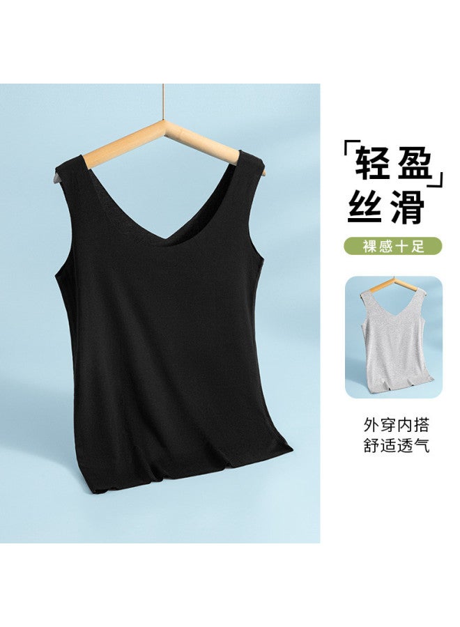 Goso Slimming And Versatile Commuter Wear, Soft And Comfortable Layering Camisole For Women, Women'S Tank Top Undershirt - Image 2