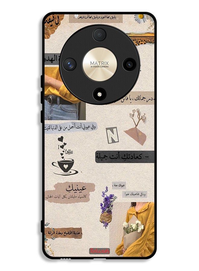 Tolwak Honor X9b Protective Case Cover Arabic Quotes Love - Image 1