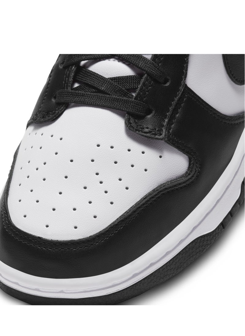 Nike - Dunk Low Retro Black And White - Image 1
