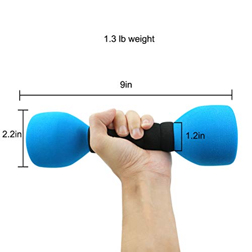 Aoneky Foam Covered Weights for Kids, Recommended for Boys Girls Aged 3 to 6 Years Old, Children Safe Exercise Toy Dumbbell, 2 lbs - Image 4