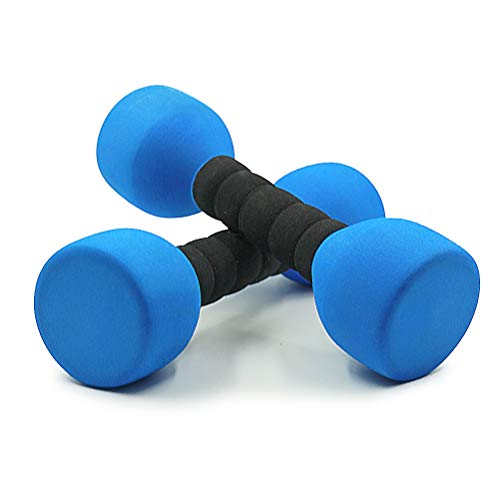 Aoneky Foam Covered Weights for Kids, Recommended for Boys Girls Aged 3 to 6 Years Old, Children Safe Exercise Toy Dumbbell, 2 lbs - Image 1