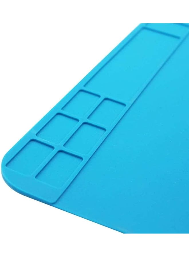 erorex Multi Purpose Work Mat Repair Mat Soldering Mat Silicone Work Station With Grids Used For Watch Phone Laptop Repair Soldering Repair Smartphone Lcd Screen Separator Machine Repair Tools 2 Pack - Image 2