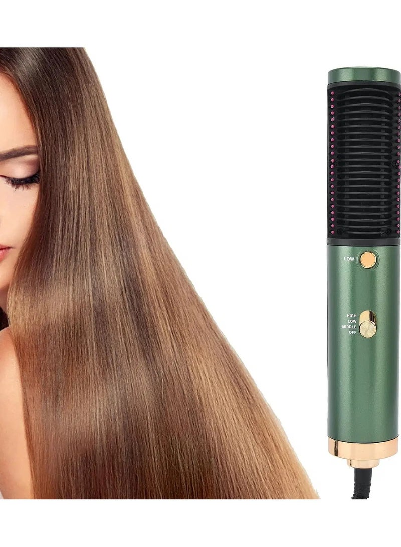 Ramindong Effortless Hair Styling with the RAMINDONG Professional Fast Heating Straightening Hair Brush, Anti Scalding 3 Gear Electric Hair Brush - Image 5