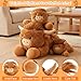 SQEQE Weighted Stuffed Animals Highland Cow Weighted Highland Cow Plush Plushies for Comforting Hugs Soft Highland Cattle Pillow Toy for Kids Adults Christmas Valentines Gift 236 Inch 39 Lbs - Image 4
