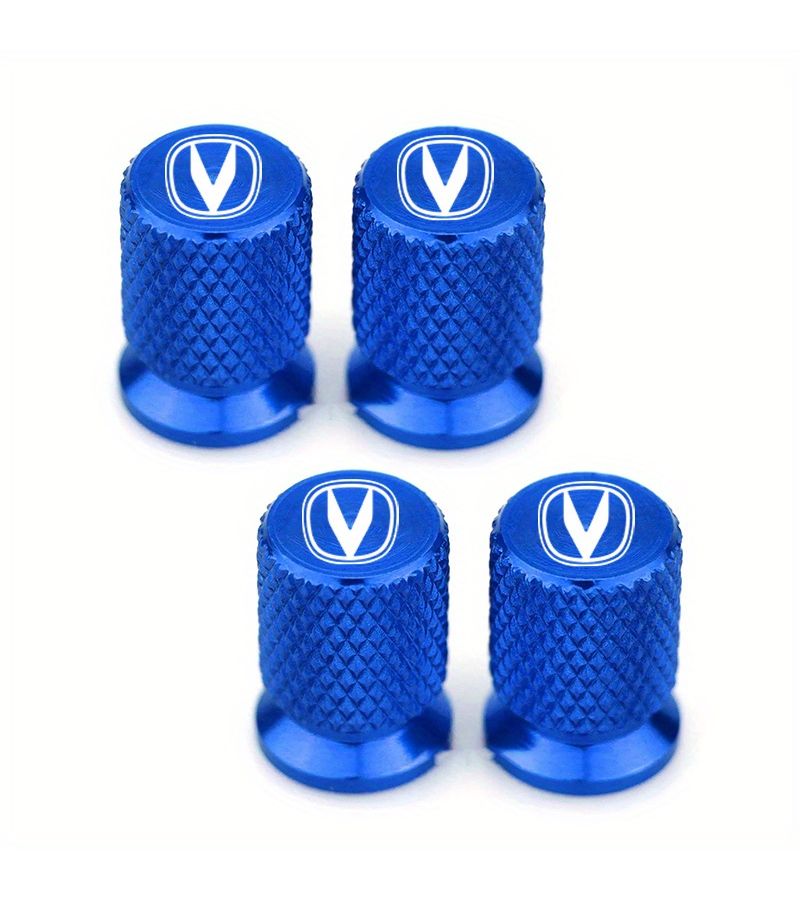 Black 4Pcs Heavy Duty Tire Valve Stem Caps Dustproof Fit Car SUV Truck Motorcycle - Image 4