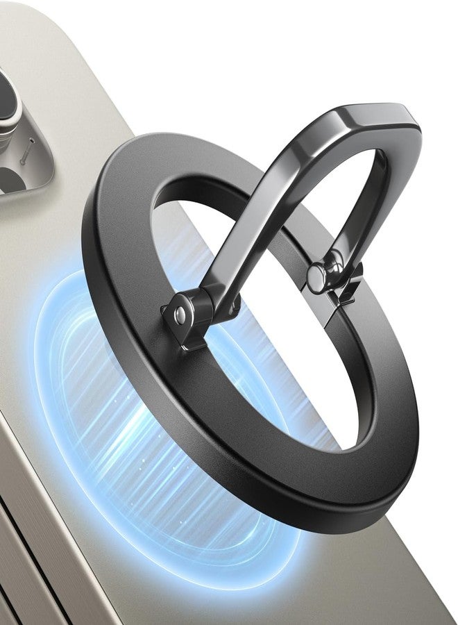 SUPERONE for MagSafe Phone Grip, Adjustable Magnetic Phone Ring Holder Removable Finger Phone Ring Kickstand Compatible with MagSafe Accessories Only for iPhone 17 & 16 & 15 & 14 & 13 & 12 Series - Image 1